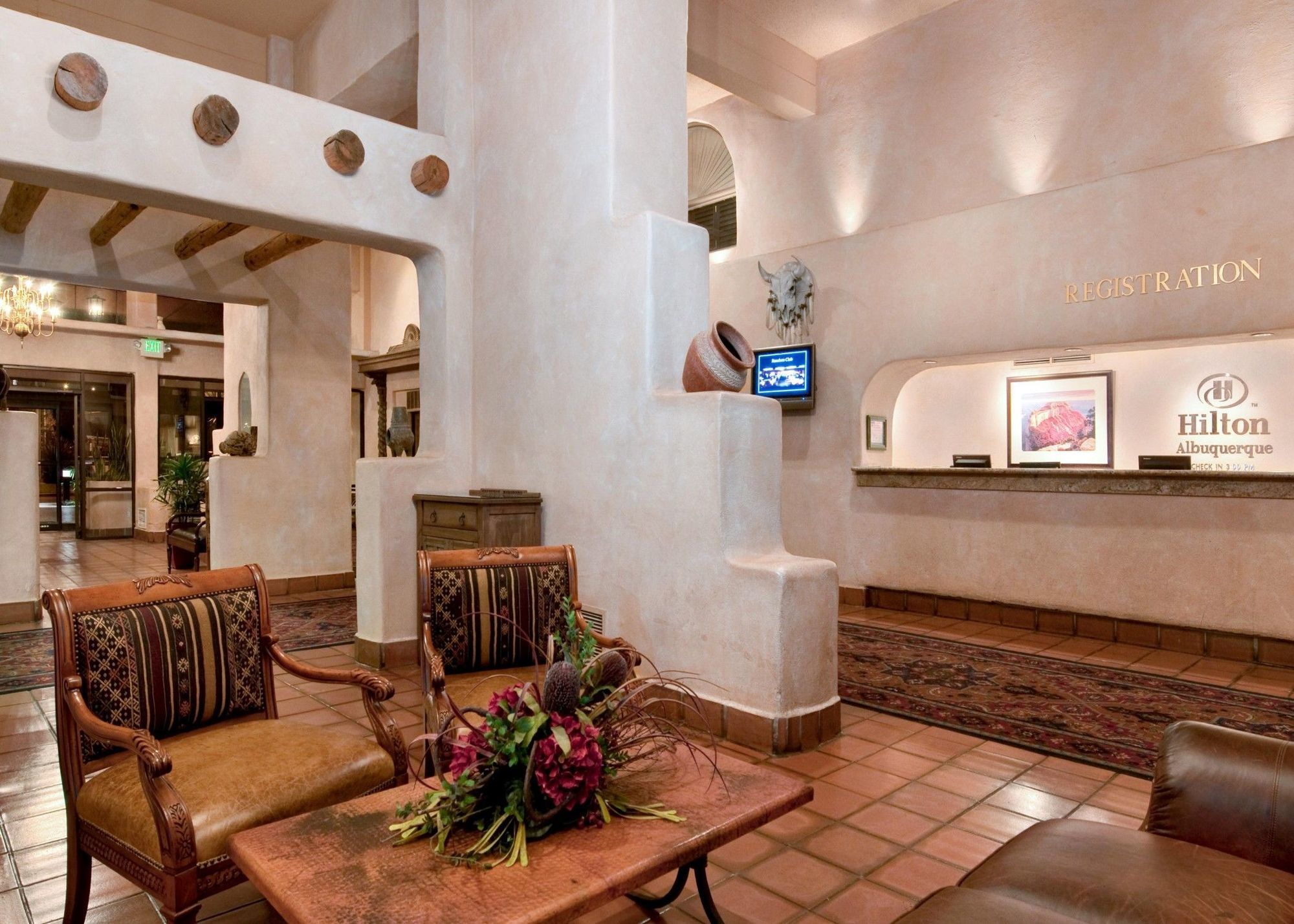 Отель Albuquerque Crowne Plaza By Ihg Интерьер фото